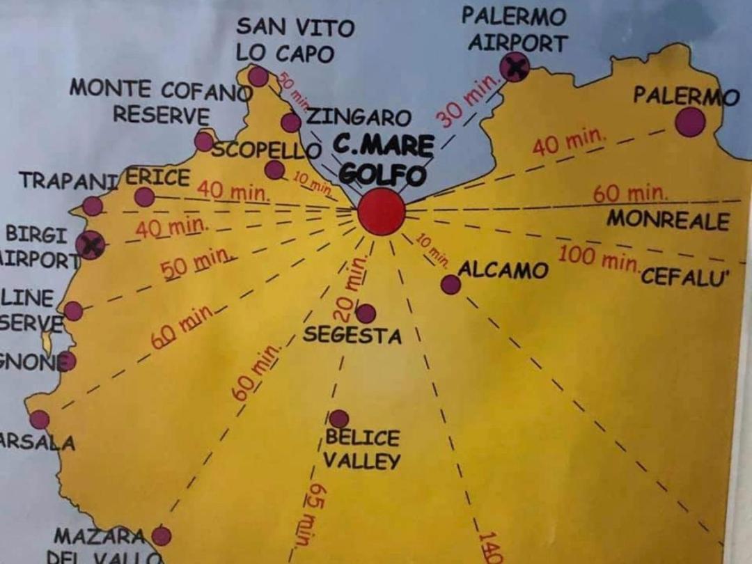 Casa Vacanza Corallo Castellammare del Golfo Exteriör bild